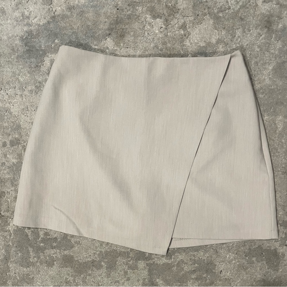 Abercrombie & Fitch Wrap-front Mini Skort